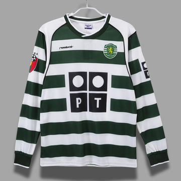 Sporting CP Home Full Sleeves 2001-03 Retro