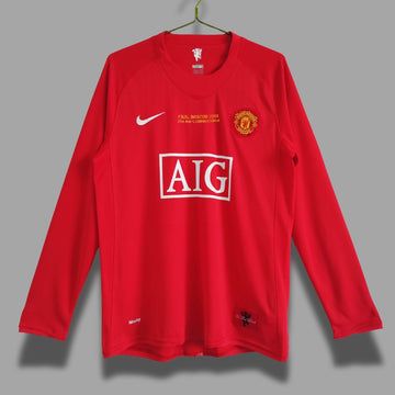 MNU Home Full Sleeves 2007-08 Retro ( Red )