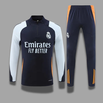 RMA Blue & White Training Tracksuit