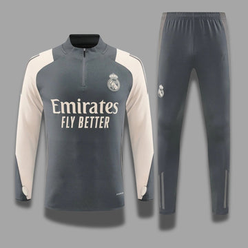 RMA Grey & White Training Tracksuit