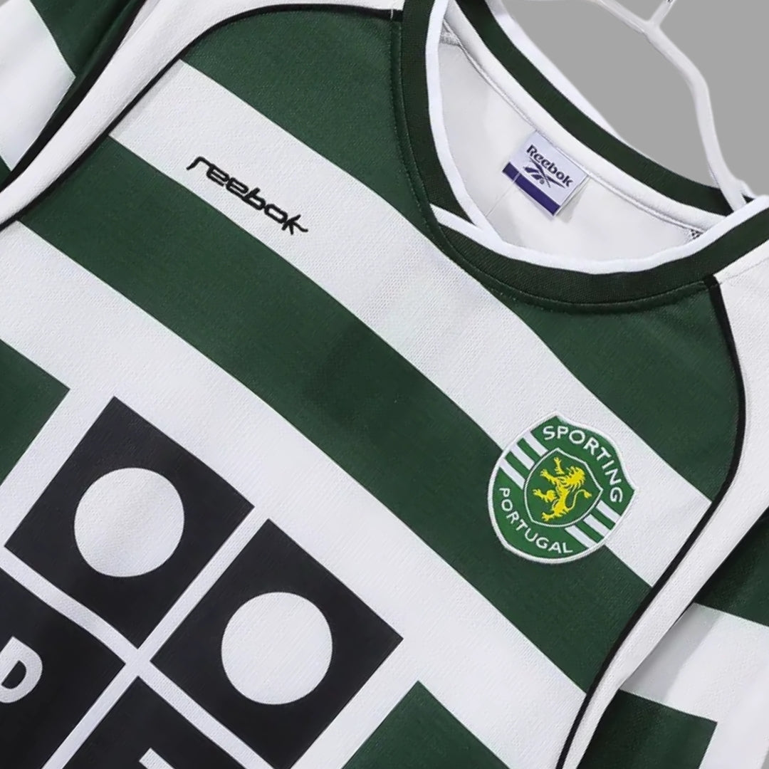 Sporting CP Home Full Sleeves 2001-03 Retro