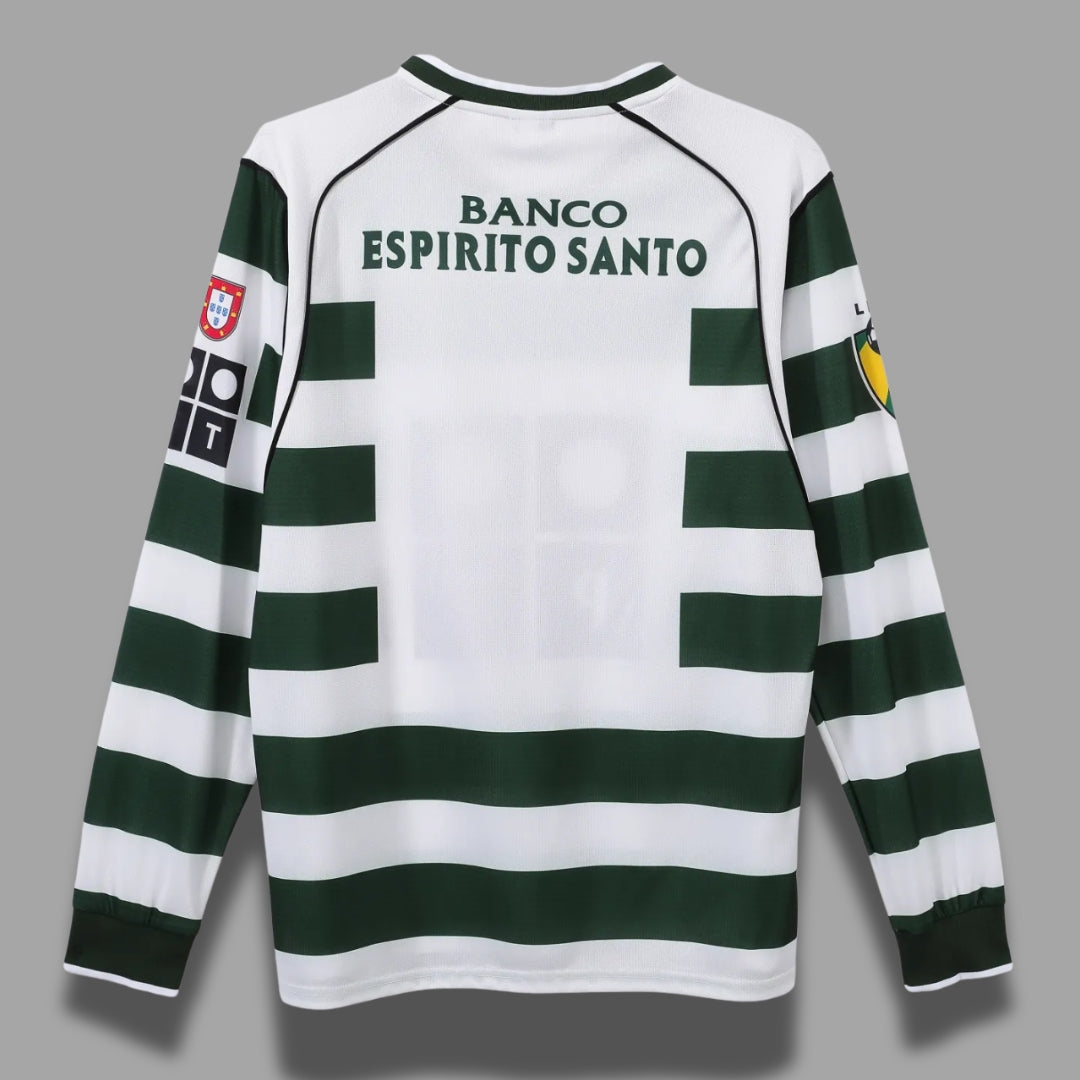 Sporting CP Home Full Sleeves 2001-03 Retro