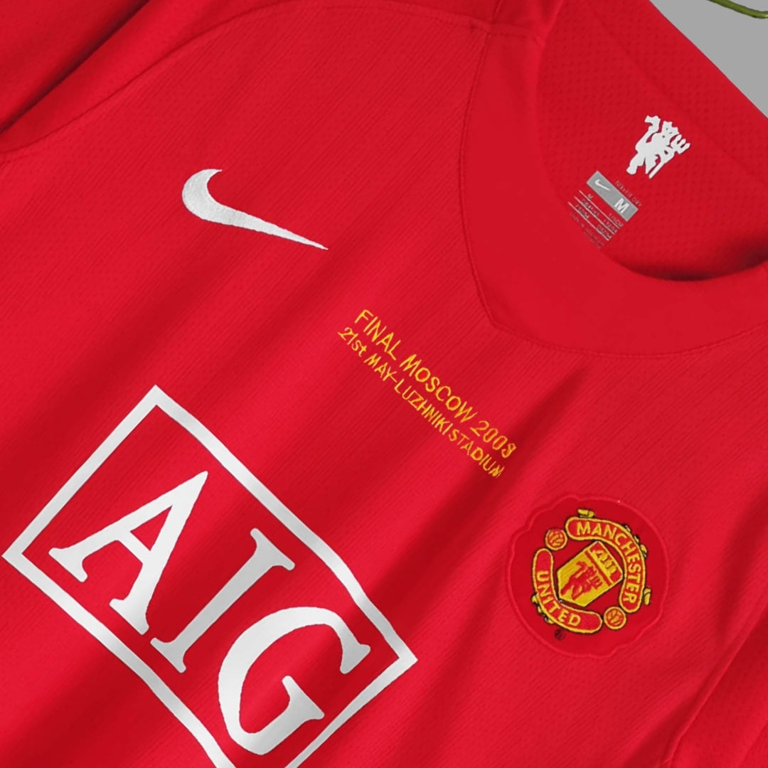MNU Home Full Sleeves 2007-08 Retro ( Red )