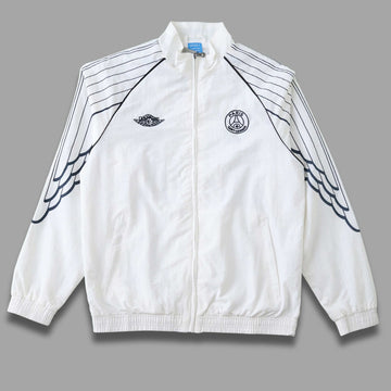 PSG x Jordan White Windbreaker