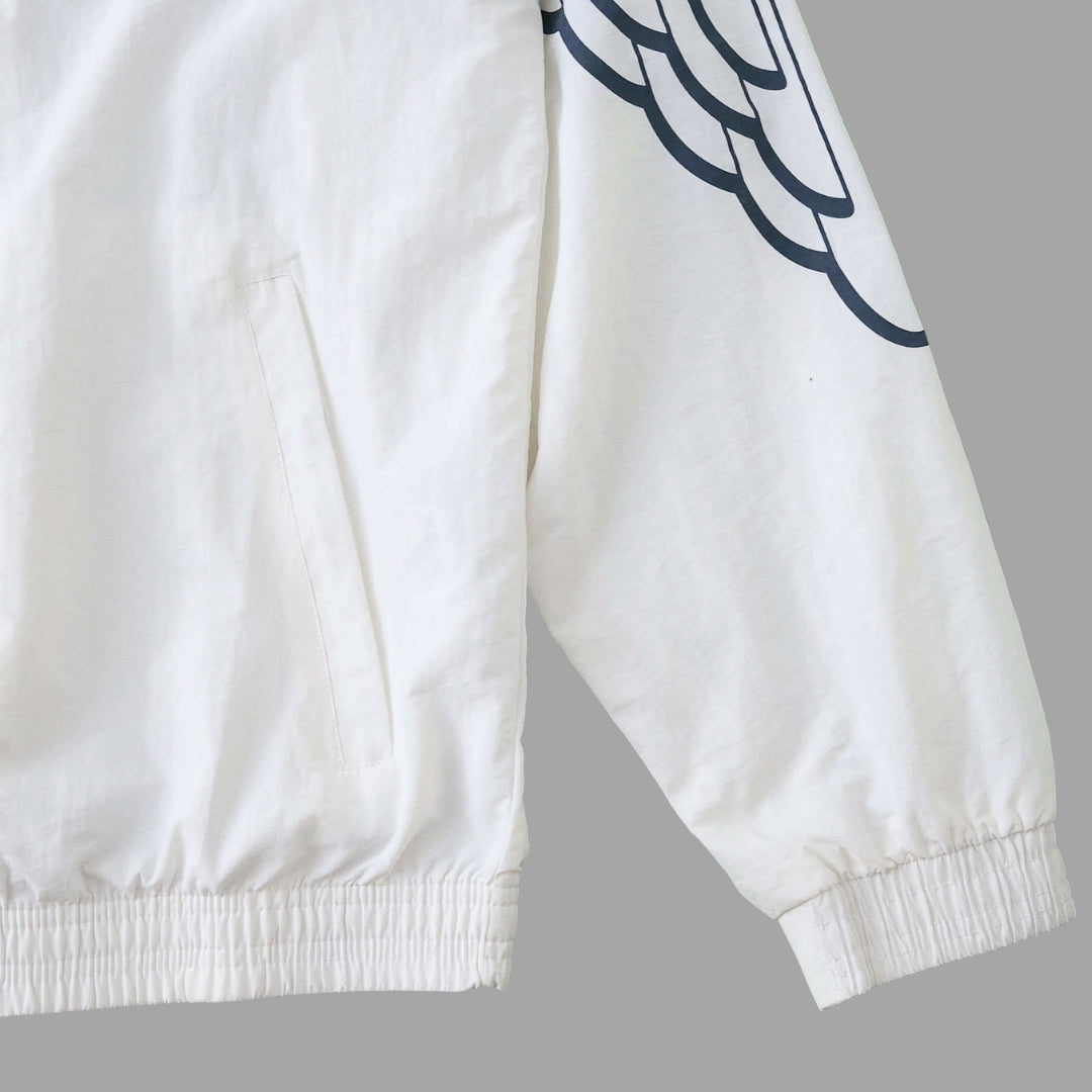 PSG x Jordan White Windbreaker