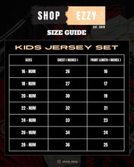JUV Home 24 - 25 Kids Jersey Set