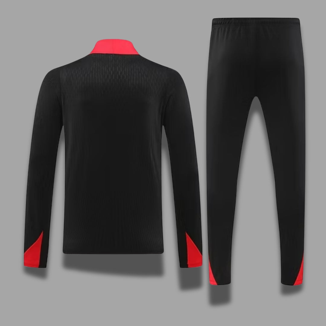 LVP Black & Red Training Tracksuit