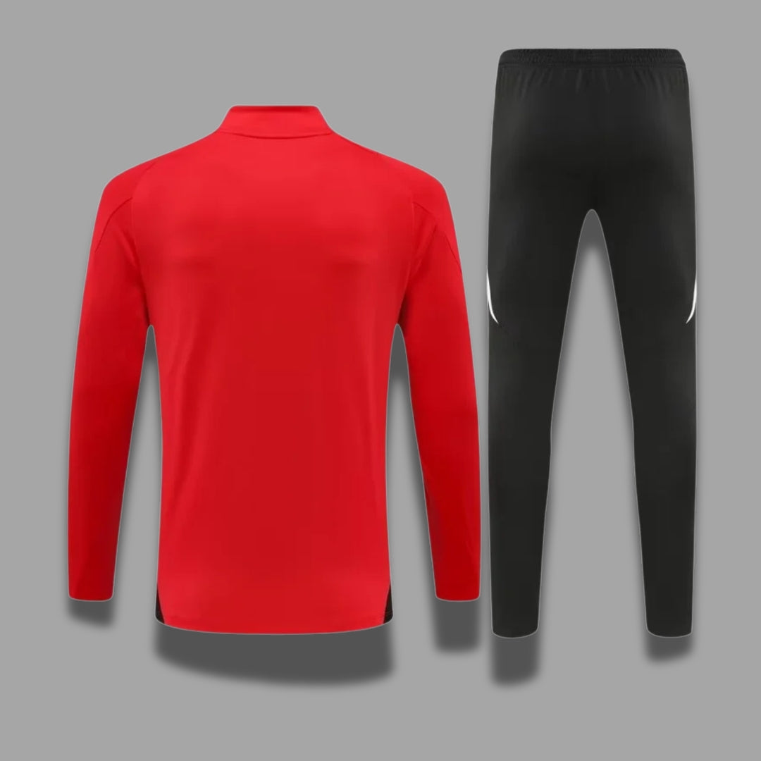 MNU Red & Black Training Tracksuit